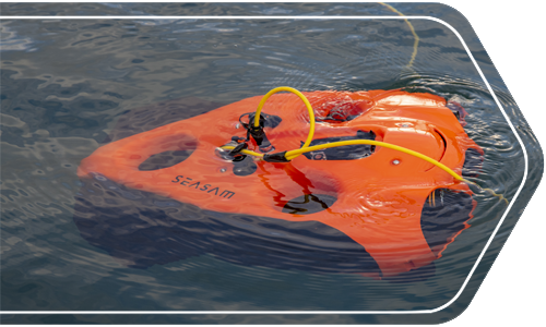 ROV rental - Seasam underwater drone